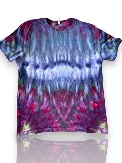 Adult 2Xl- Handcrafted Ice-Dyed T-Shirt