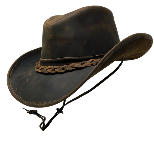 Denali Leather Cowboy Hat