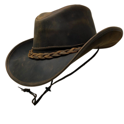 Denali Leather Cowboy Hat