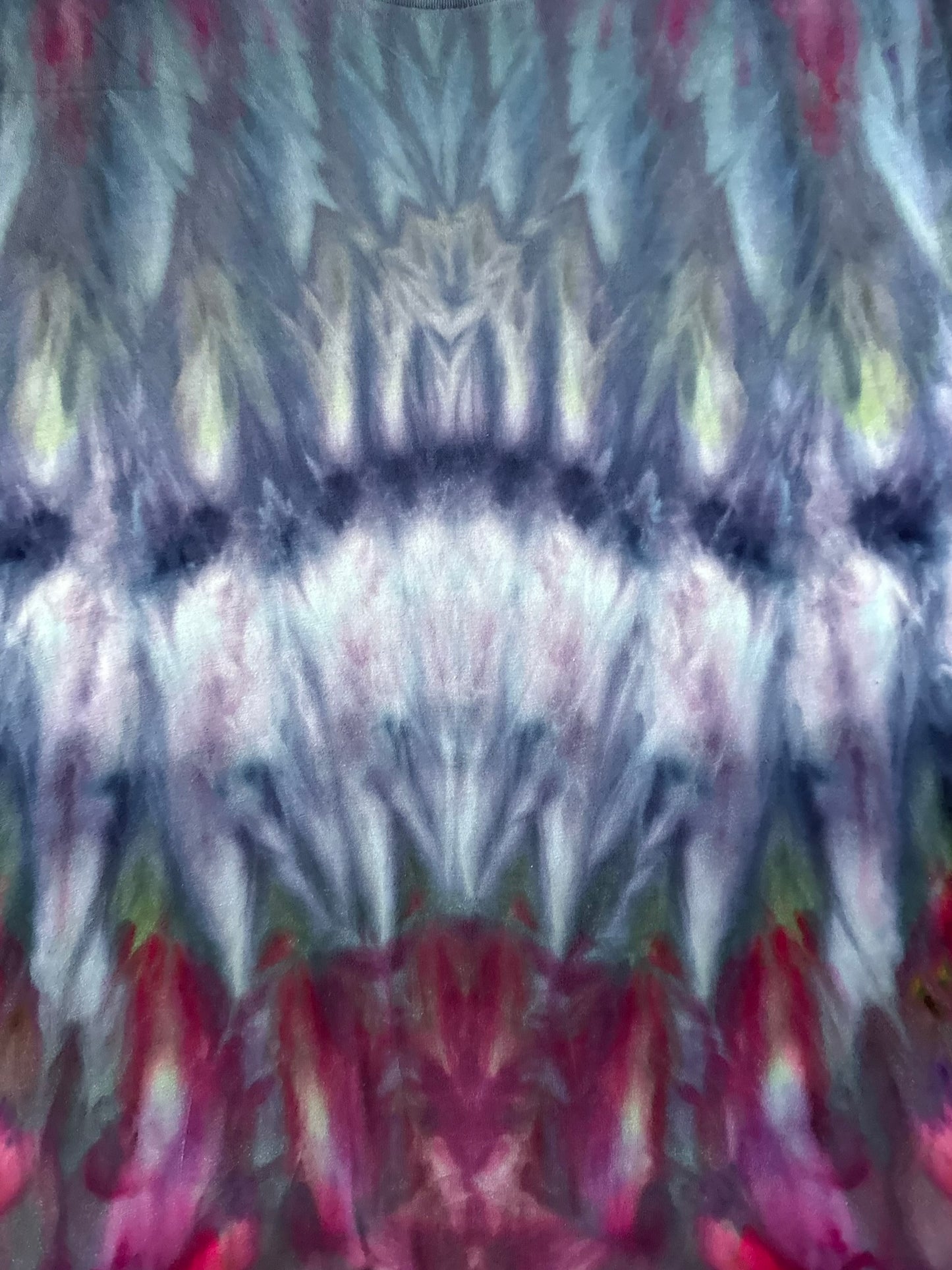 Adult 2Xl- Handcrafted Ice-Dyed T-Shirt