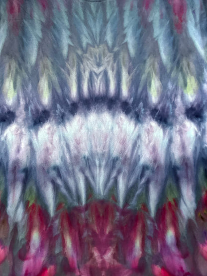 Adult 2Xl- Handcrafted Ice-Dyed T-Shirt